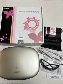 【残量多】ケノンver.8.5 スーパープレミアム美顔カートリッジ付　脱毛器のサムネイル