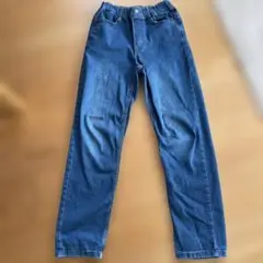 GUデニムパンツブルー