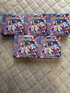 ポケモンカード ニンジャスピナー 5BOX シュリンク付き - メルカリ