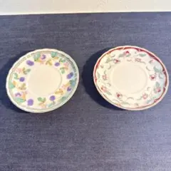 昭和レトロ Venus China 名古屋陶器 N.T ソーサー 小皿 2枚