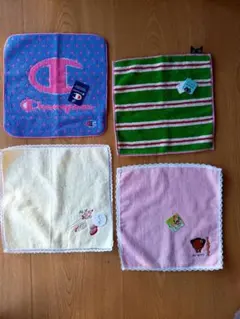 ハンドタオル4枚セット