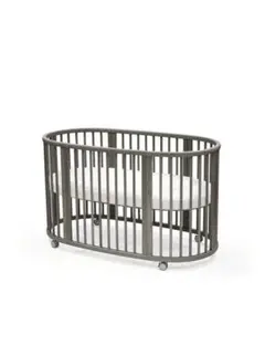 STOKKE スリーピー ベビーベッドV3ヘイジーグレー(防水シーツ付)のサムネイル