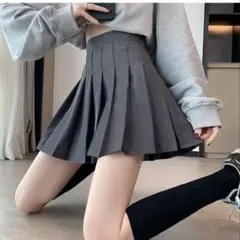 グレイル　インパン裏地付きプリーツミニスカート[at2171]