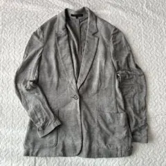 セオリー テーラードジャケット グレー P XS ストレッチ 通勤 きれいめ