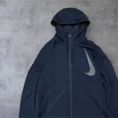 00s NIKE ナイキ ワンポイント ジップアップフーディー