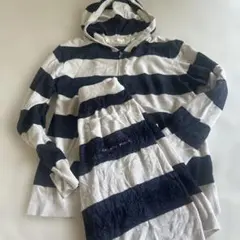 GELATO PIQUE ストライプ フード付きルームウェアセットアップ