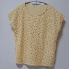 アースミュージック&エコロジー　レースカットソー