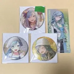 プロセカ　日野森雫　グリッター缶バッジ