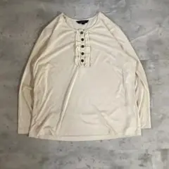 Burberry バーバリー　ポロシャツ　ロンT　ベージュ