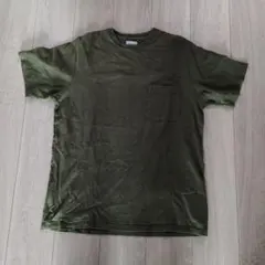 BEAMS 半袖Tシャツ カーキ ポケット付き L
