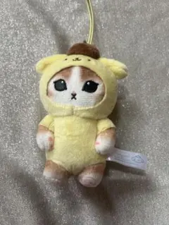 モフサンド　ポムポムプリン　ぬいぐるみストラップ