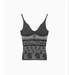 新品mame Floral Jacquard Knit Camisole Topのサムネイル