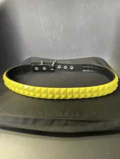 666 ２連ピラミッドスタッズベルト　入手困難　希少なイエロー 2025年最新】666 スタッズ ベルトの人気アイテム - メルカリ