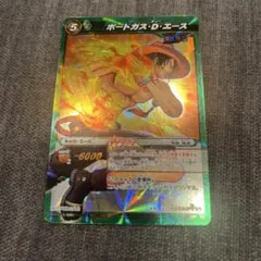 【美品】　ミラバト　エース　プロモ　ワンピース　ミラクルバトルカードダス