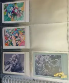 プロセカ（初音ミク）ぱしゃこれ4枚セット ノーマル3枚＋箔入り1枚
