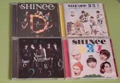 開封済SHINee CD 4種セット Dazzling Girl 321 まとめのサムネイル