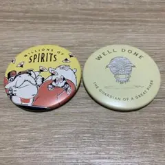 「千と千尋の神隠し」缶バッジ 2個セット