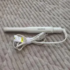 SALONIA ストレートヘアアイロン ホワイト SL-004SW 15mm