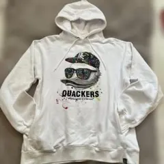 B ONE SOUL ホワイトパーカーXLサイズ