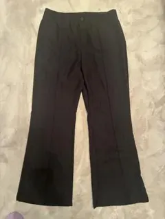 レディース　黒 フレアパンツ