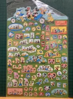 ミッキー・マウス ディズニーステッカー 100ピース入り2点セット