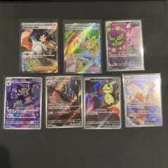 ポケモンカード　メガドリームex バーベナとヘレナ　ミミッキュ他　計7枚セット