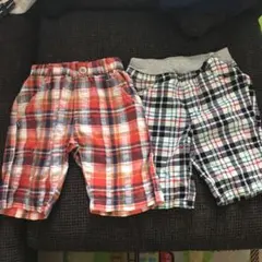 ハーフパンツ　ミキハウス とムージョンジョン