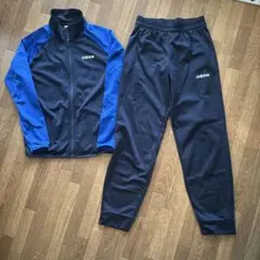 adidas ジャージセット 青/紺