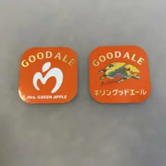 GOODALE ステッカーセット Mrs. GREEN APPLE & キリン