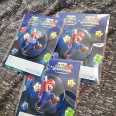 スーパーマリオギャラクシー＋ギャラクシー2 購入特典缶バッジ３点