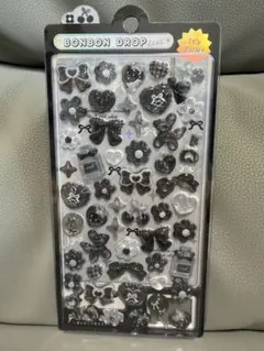 BONBON DROP ボンボンドロップシール　ぶらっくボンボン