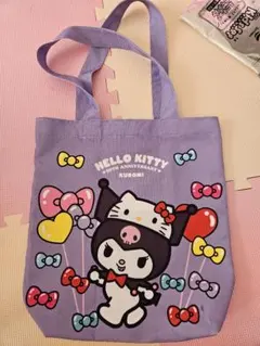 Hello Kitty 50th Anniversary トートバッグ　クロミ