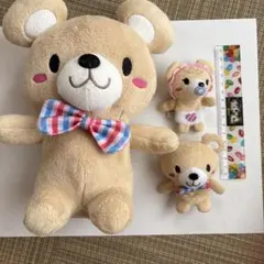 ペコちゃん ぬいぐるみ 写真立て 熊 くま ハートベア - メルカリ