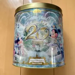 ディズニーシー　20周年　time to shine!  チョコクランチ　空き缶