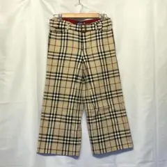 人気定番 バーバリー ブルーレーベル ノバチェックパンツ 38