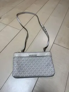 MICHAEL KORS ショルダーバッグ ホワイト/グレー レディースバッグ