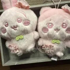 ちいかわ ぬいパレット さくらいろ マスコット　うさぎ　ハチワレ