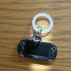 PS Vita キーホルダー 黒　めじるし キーホルダー　ガチャガチャ