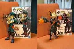 一番くじ 僕のヒーローアカデミア Fight On A賞 B賞 フィギュア 2点