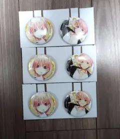 五等分の花嫁 一番くじ 中野一花 缶バッジ