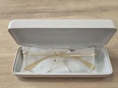 JINS R!M Hood Metal メガネ ゴールド 度あり