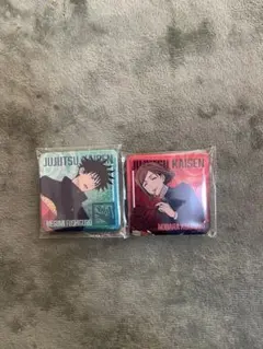 新品未使用 呪術廻戦 ホログラムカンバッジ 伏黒恵 釘崎野薔薇 劇場版 グッズ