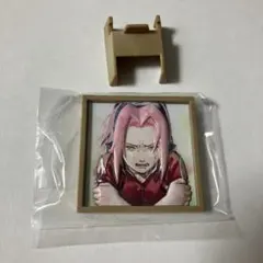 NARUTO ガチャガチャ3Dレリーフスタンド 春野サクラ