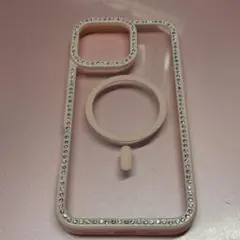 ストーン付き ピンク iPhone16ProMAX ケースのサムネイル