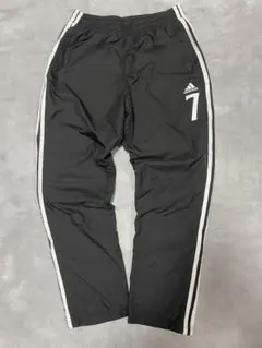 adidas トラックパンツ 背番号 7 ナイロン ジャージ ウォームパンツ