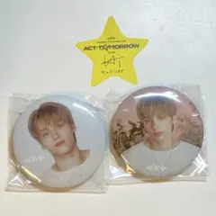 TXT ヒュニンカイ ACT:TOMORROW カプセルトイ 缶バッジ 星