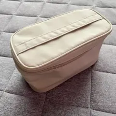 無印良品 ナイロン手付ポーチ グレージュのサムネイル