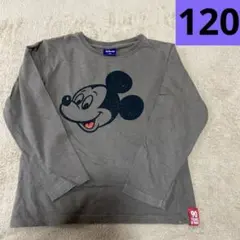 Disney ミッキーマウス 長袖Tシャツ 120