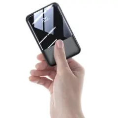 モバイル バッテリー 大容量 超薄型Type C急速充電 小型 3台同時充電