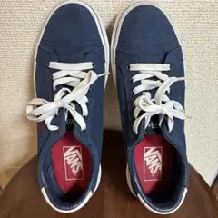 Vans ネイビー スニーカー　24.5のサムネイル